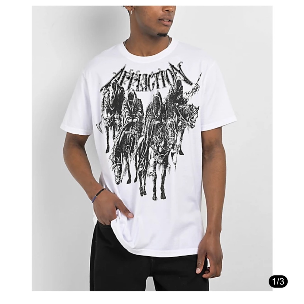 Men’s affliction graphic tee